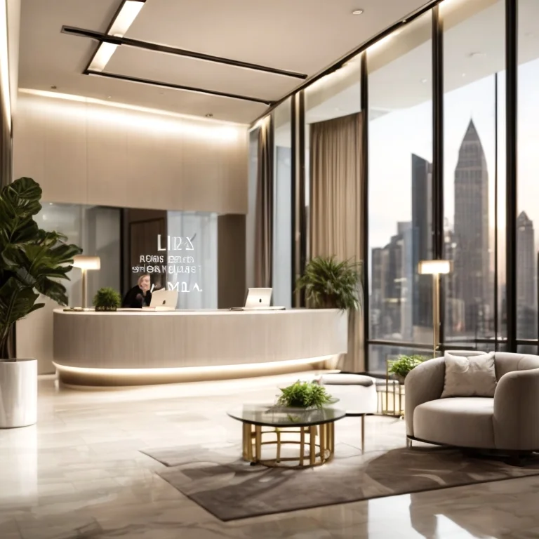 Blick in ein modernes Luxusapartment in Zürich