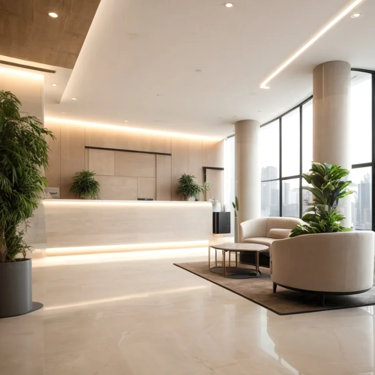 Elegante Küche in LuxHubApt